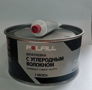 Смола полиэфирная (шпат) POLFILL(Полфил) с углеволокном CARBON 1,8 кг (6)