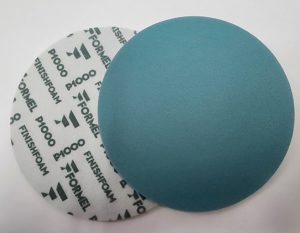 FORMEL Диск полировальный FINISHFOAM 150мм, Р1000 (трезак) (15)
